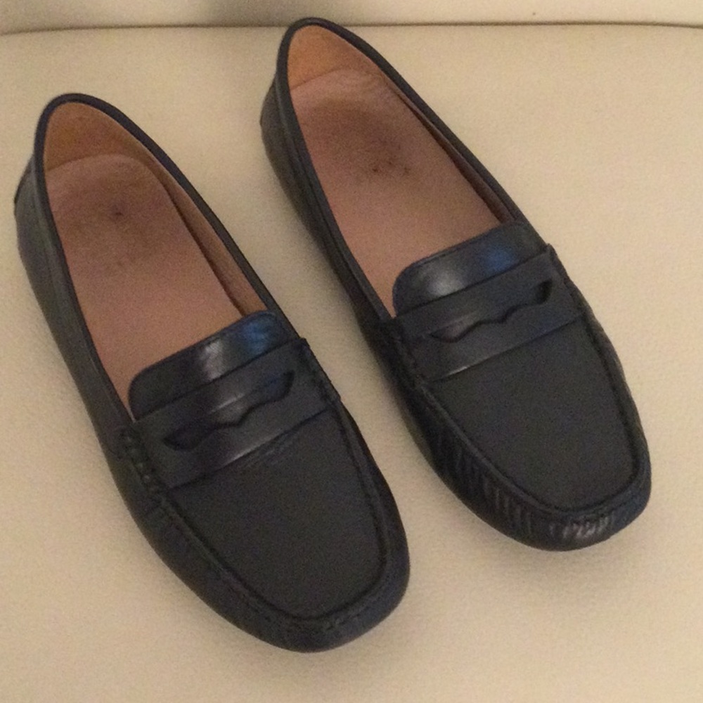 NATURALIZER GENUINE LEATHER Black Loafers 7.5M
